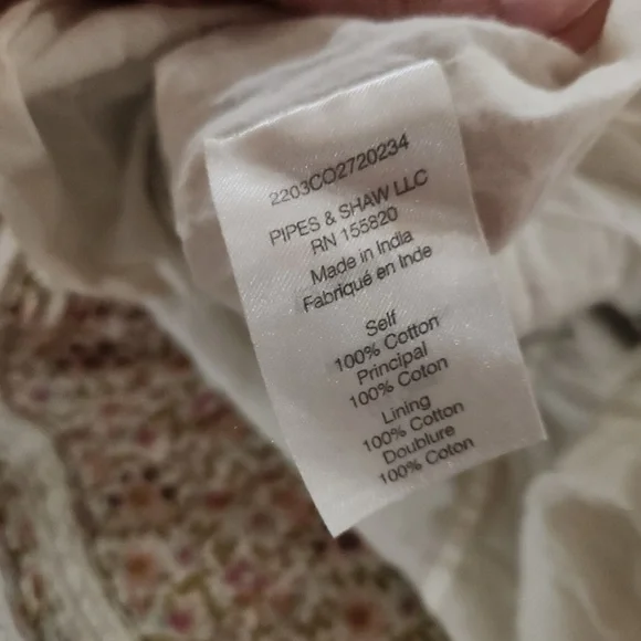 Veronica Beard Cream Brown green pink Mini Dress lace tiered l/s sz 8 - Picture 7 of 7